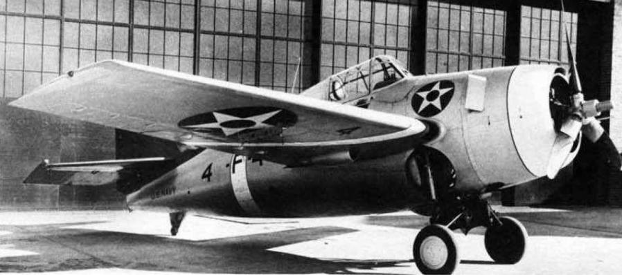 Grumman f4f 3 bu no 1850 assigned to vf 41 aboard uss ranger us national archives