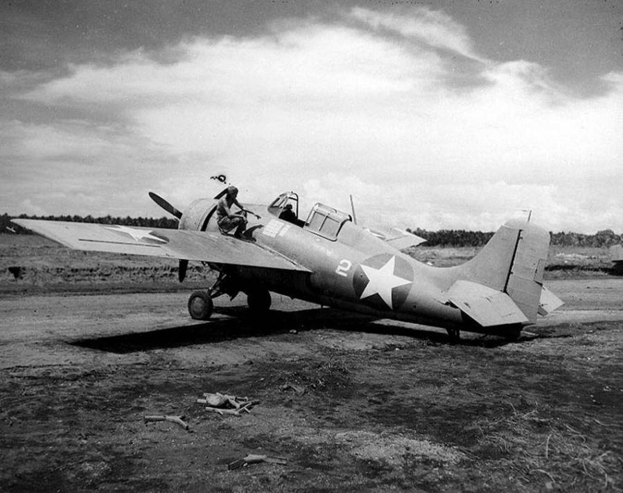 Grumman f4f 4 wildcat vmf 223 maj john l smith henderson field guadalcanal feb 1943