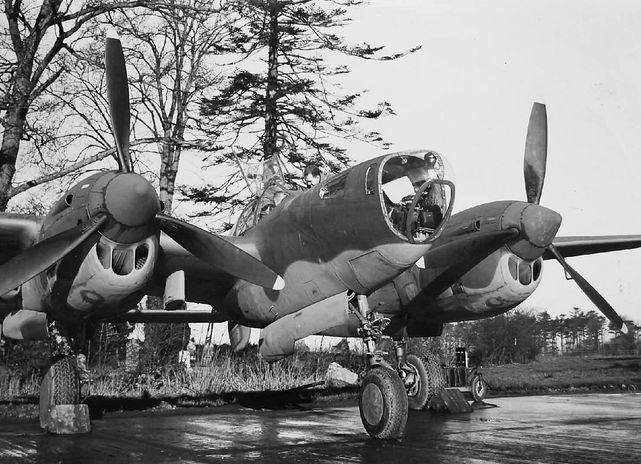 Lockheed p 38 droop snoot