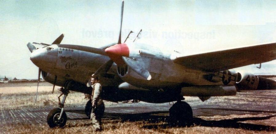Lockheed p 38j mon amy 71st fs 1st fg stub hatch