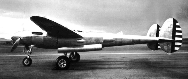 Lockheed xp 38 37 457 usaf