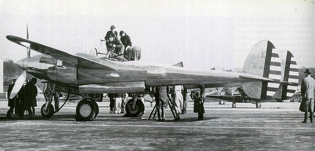 Lockheed xp 38 wright field