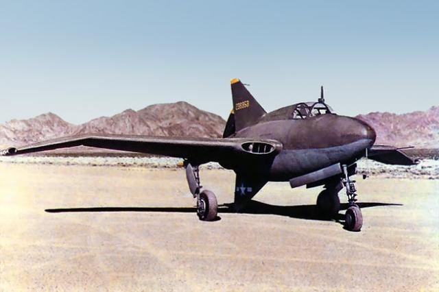 Northrop xp 56 black bullet second aircraft 1