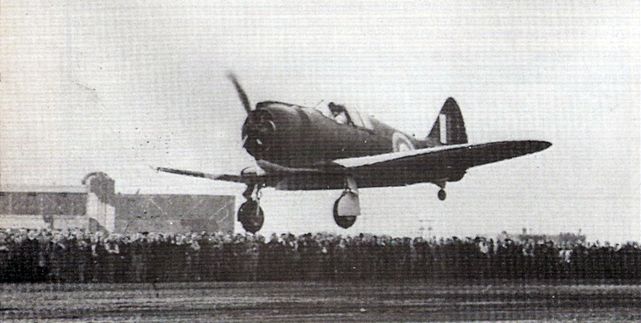 Boomerang maiden flight 1942