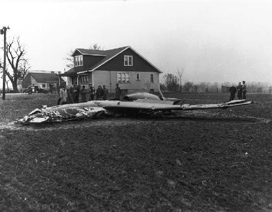 Curtiss xp 55 prototype crash
