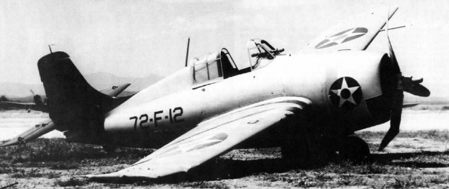 Grumman f4f 3 of vf 72 guantanamo bay cuba 25th february 1941