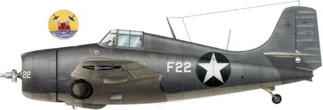 Grumman f4f 4 buaer 03430 lt vernon e graham vf 11 guadalcanal 1943