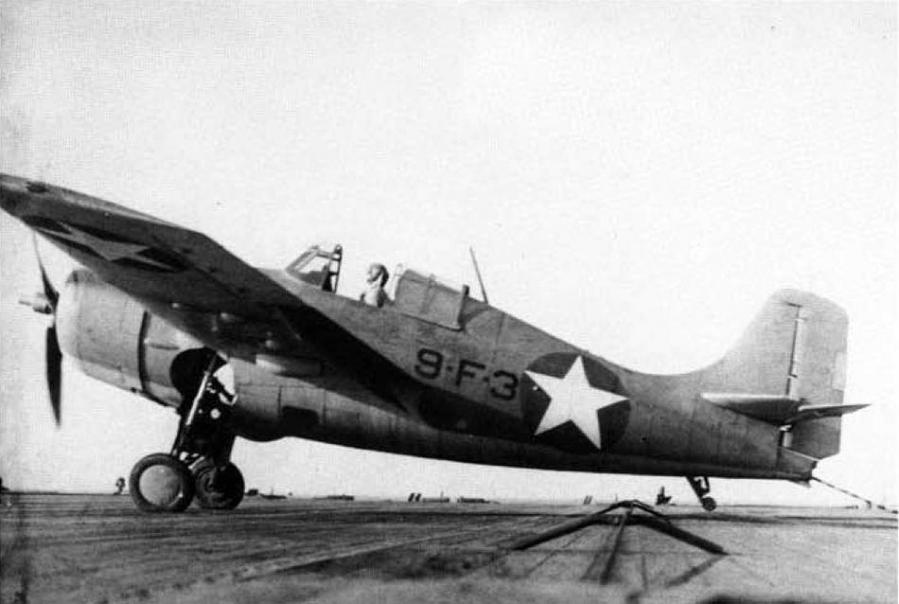 Grumman f4f 4 vf 9 uss ranger cv 4 22 october 1942