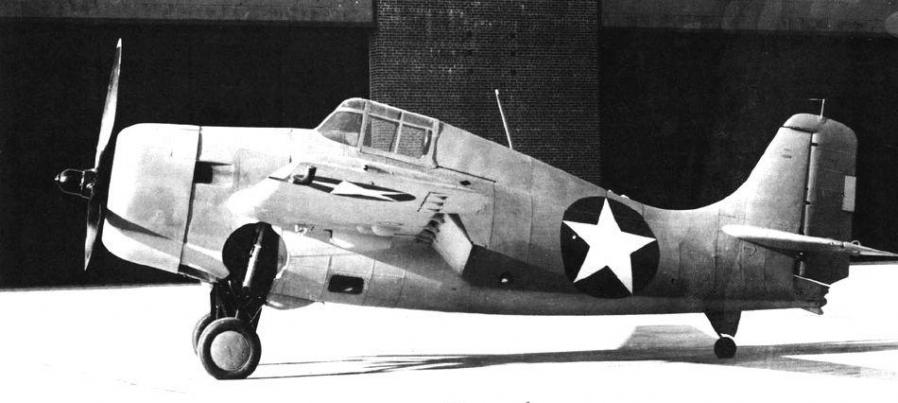 Grumman xf4f 8 buno 12228 bethpage 12 november 1943
