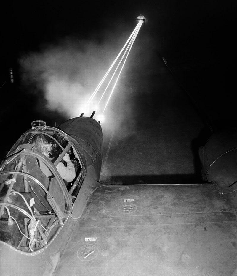 Lockheed p 38 armorer test fired weapons