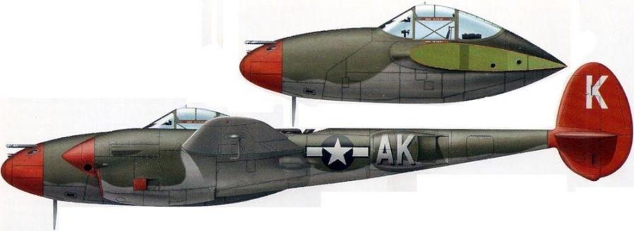 Lockheed p 38j lightning 95th fs 82nd fg vincenzo italy 1944