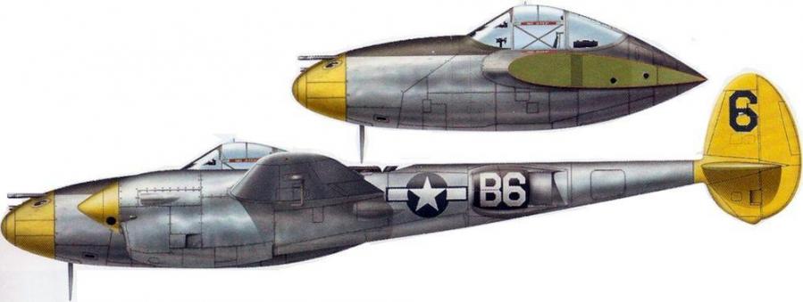 Lockheed p 38l lightning 96th fs 82nd fg vincenzo italy 1944