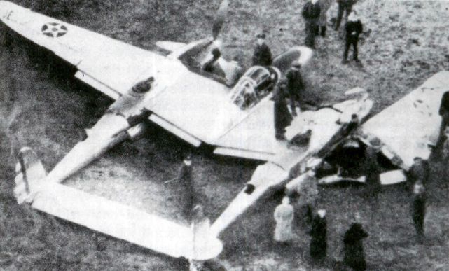 Lockheed xp 38 37 457 crash landing 11 february 1939