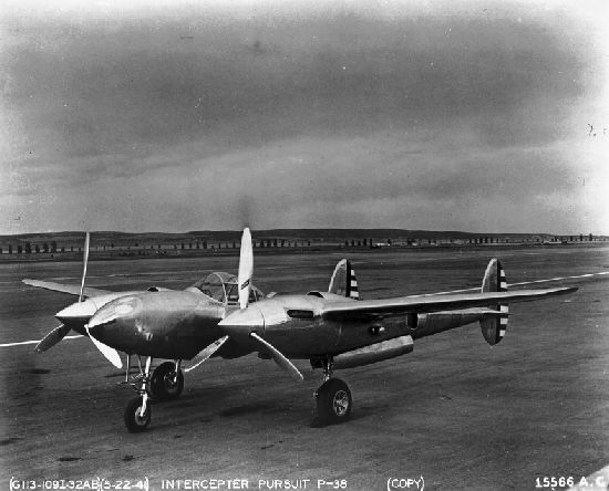 Lockheed xp 38 lightning sdasm