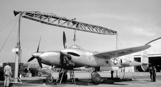 Lockheed xp 49 40 3055